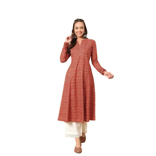 Women Floral A-line Kurta